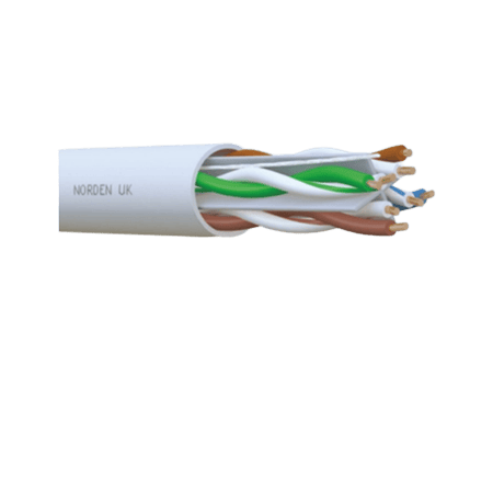 Category 6A U-UTP 23 AWG 4 Pair Cable 114-40001104X
