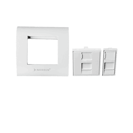 Medical Grade Antimicrobial face plate 124-M4101X