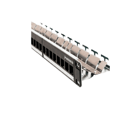 Shielded Patch Panel Blank-Loaded Tool Less 121-42T18024B