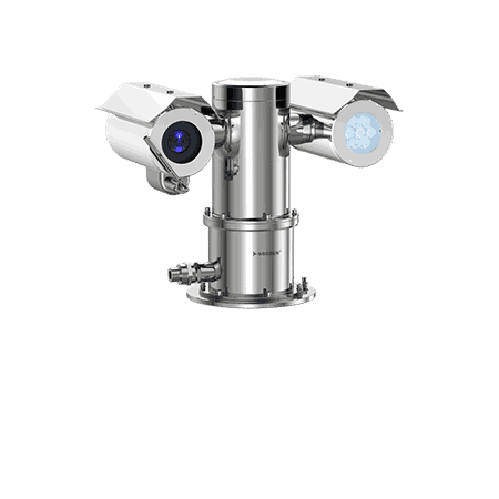 2MP SS316L (optional SS304) 60FPS Explosion-proof IR IP PTZ camera ENC-HPT5Z-200R-44