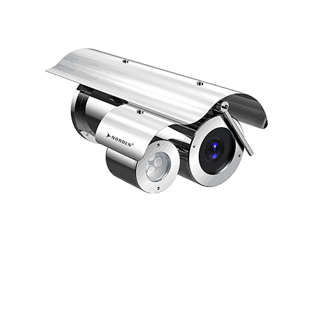 4MP SS316L Explosion Proof IR IP H.265 Bullet Camera ENC-HBU7M-50R-24