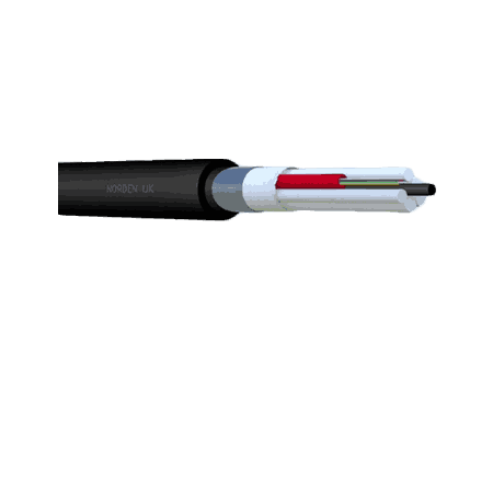 ALUMINIUM LONGITUDINAL LAYER STRANDED FIBRE OPTIC CABLE 3112-31004FXXCL