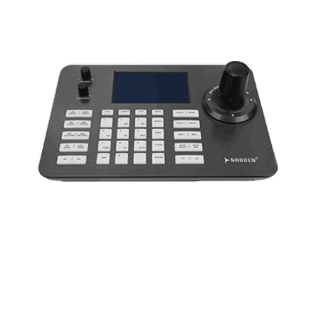 Norden PTZ Keyboard Controller with 5 inch LCD screen for Live display and ONVIF Support ENJ-P0402M