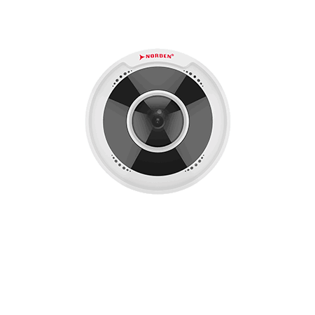5MP IR IP H.265 Vandal Proof Hemispheric Dome camera ENV-HVD8H-10R-17